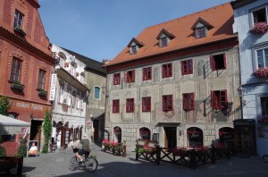 Beautiful painted buildings in CK