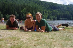 Volcanic lakes with Becky glamour