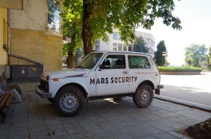 A popular choice for Bulgarians and myself and Brians favourite car - the Lada 4x4