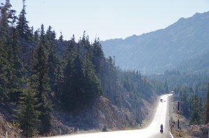 Approaching our last high pass of the Taurus mountains 