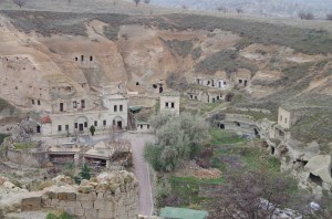 The old and new as Cappdocia is continuously updated and re-inhabited over the centuries