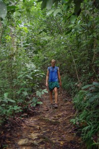 Rainforest chique. The sarong is a versatile and airy piece of kit ;)