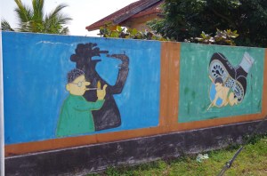 A good dose of fear for the school kids. Nothing says it quite like a gun in your mouth