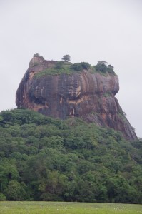 Sigiriya.  a hike to the city on the top