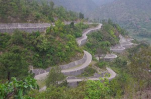 Scaletrix mountain roads