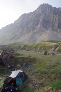 Our last night wild camping Himalayan style