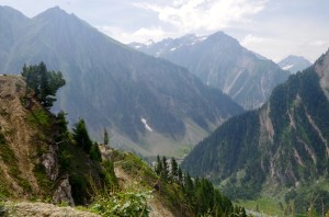 The green hills of Kashmir