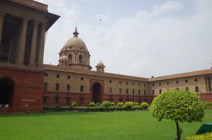 Delhi's grand government buildings
