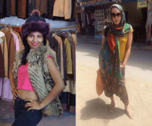 Retail therapy for the visiting girls :)