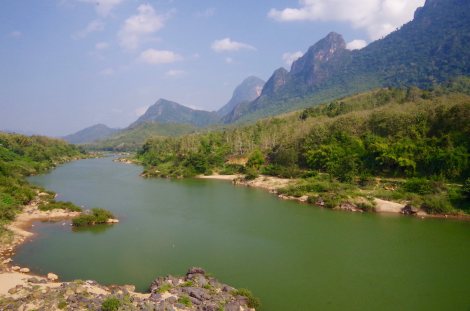 The monstrous Nam Ou, rivers don't come small in Laos