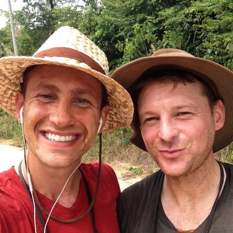 A dirt facial care of Brians dust