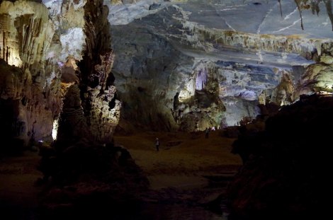Football stadium sized caves of Phong Nha