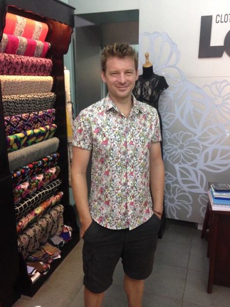 No amount of time in Hanoi could aid Brians sense of style ;)