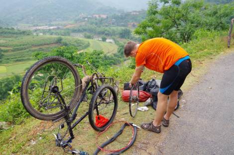 A regular sight with snapping spokes