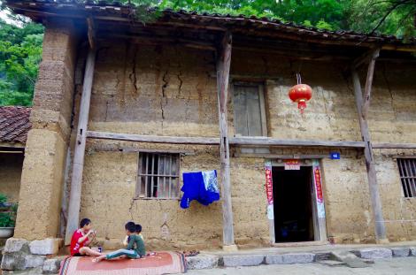 Traditional mud walls