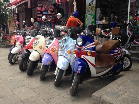 Electric scooters = +++