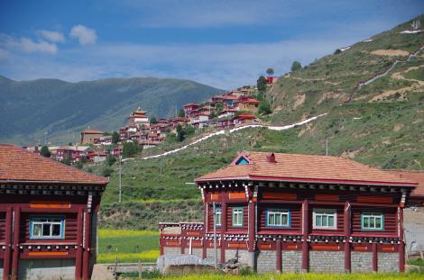 Timber comes back into play as we descend beyond the tree line