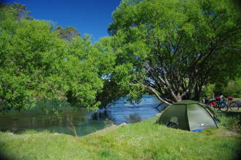 Free camping magic outside Taupo