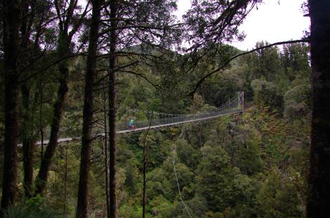 High wire gorge crossings
