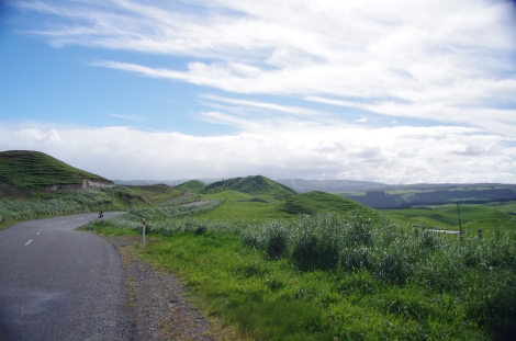 New Zealands rolling hills